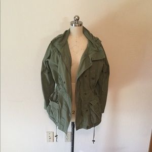 Army green jacket 🌿✨🌾